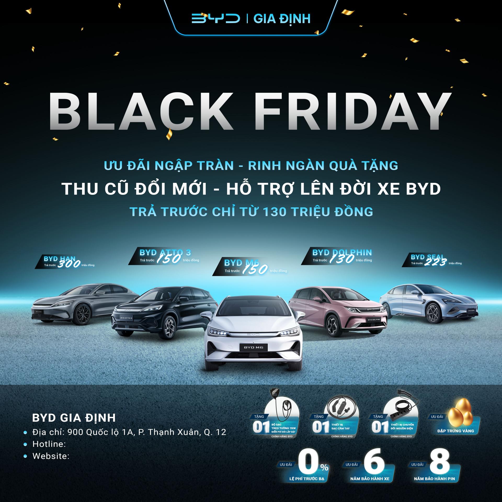 BYD GIA ĐỊNH - Slider Black Friday